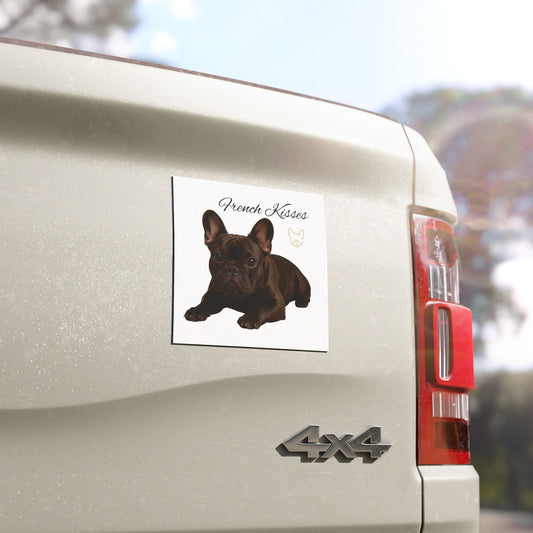 French Kisses Car Magnet