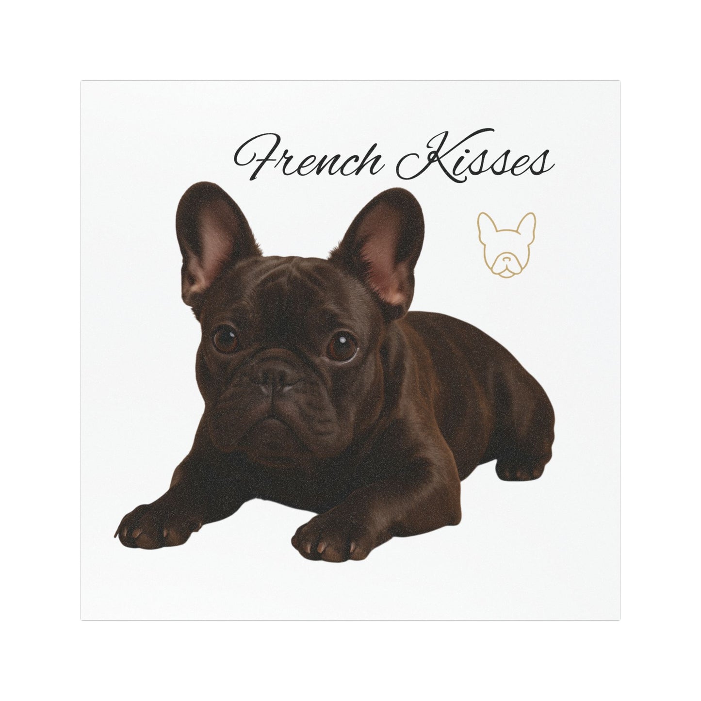 French Kisses Car Magnet