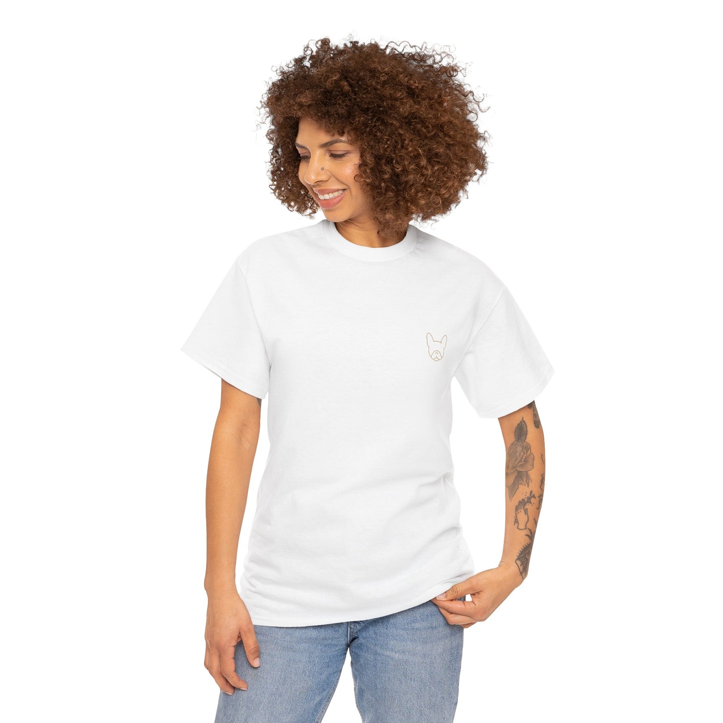Frenchew Tee for the Frenchie Lover - Relaxed Fit